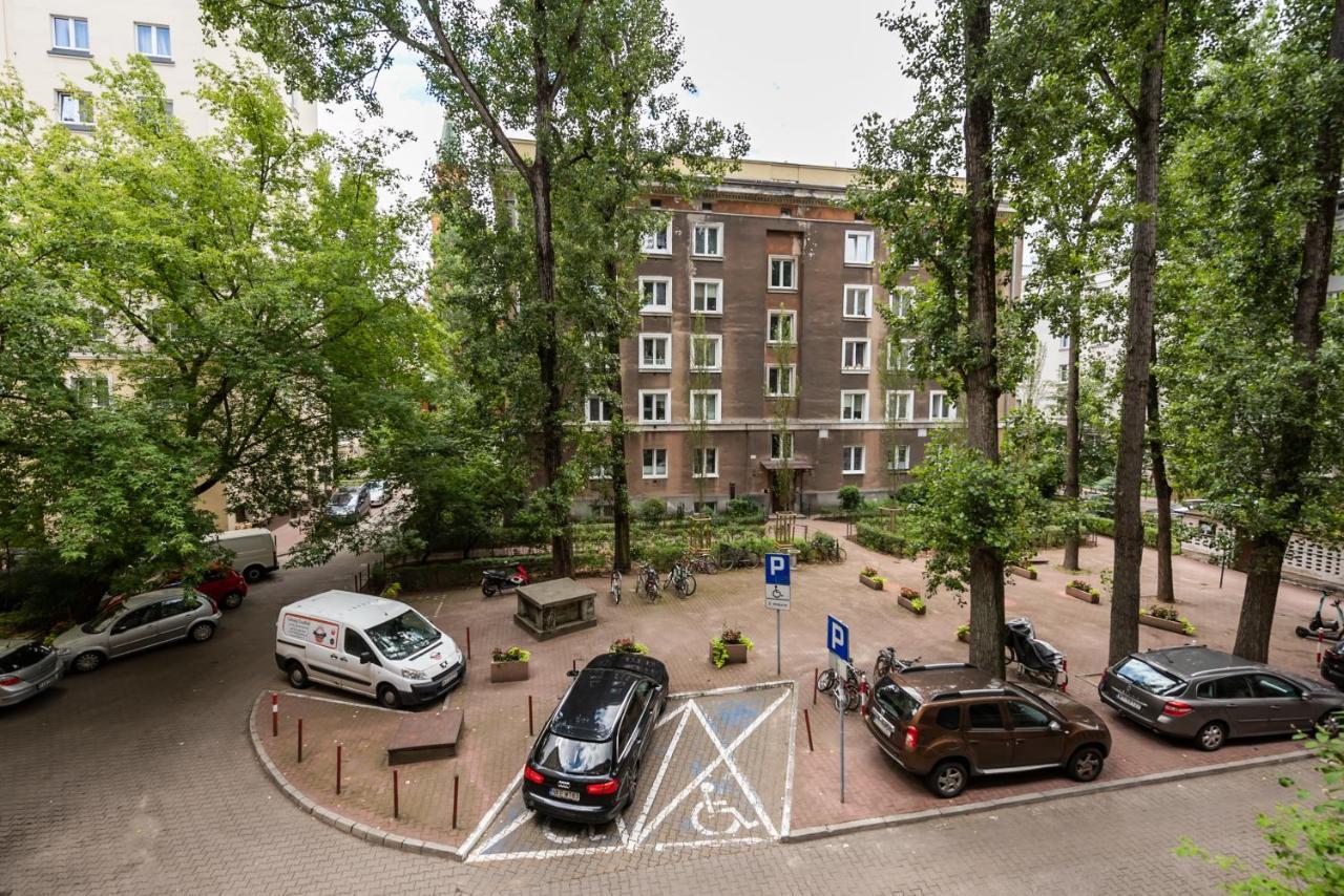 Downtown Antique Apartment Warszawa Exteriör bild